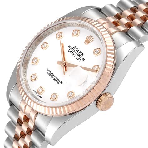 rolex datejust 36 rose gold.